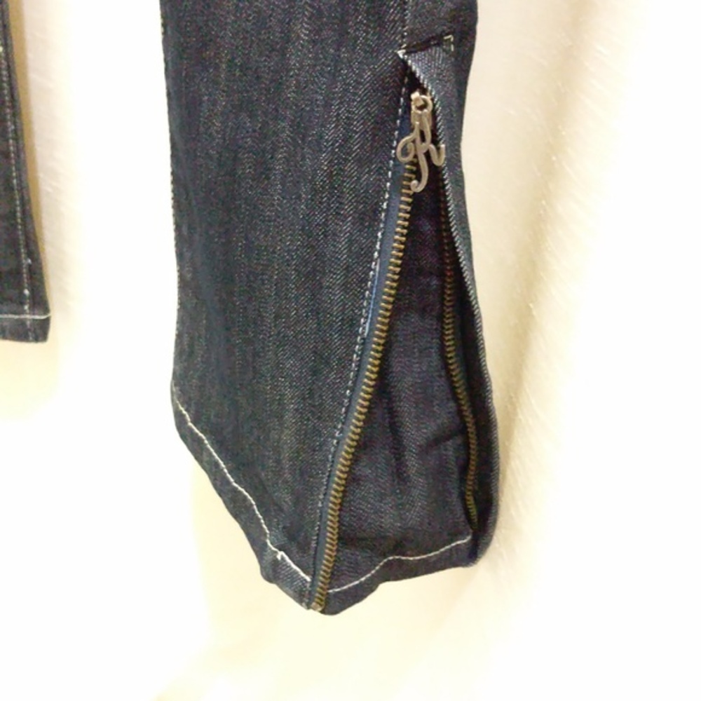 High-Waisted Razor Dark Wash Jeans - Skinny or Boot Cut - NWT - Sz 28 - Picture 5 of 9